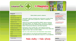 Desktop Screenshot of apatykaplus.cz