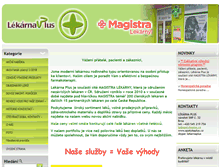 Tablet Screenshot of apatykaplus.cz
